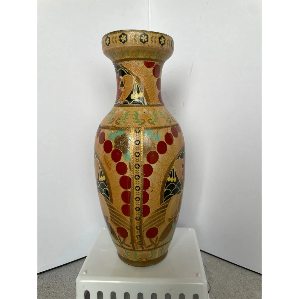 Vintage Cloisonné Vase Made in China